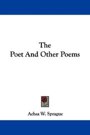 The Poet And Other Poems