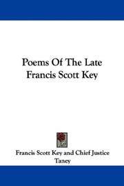 Poems Of The Late Francis Scott Key