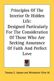 Principles Of The Interior Or Hidden Life