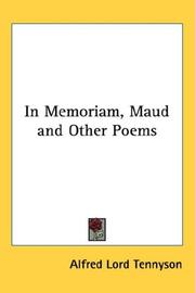 In Memoriam, Maud, and Other Poems