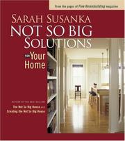 Not So Big Solutions For Your Home PDF Download
