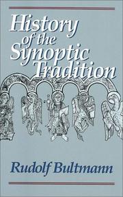 History of the Synoptic Tradition