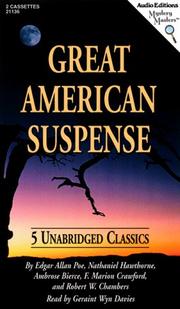 Great American Suspense (Ethan Brand, Occurrence at Owl Creek Bridge, Oval Portrait, Upper Berth, Yellow Sign)