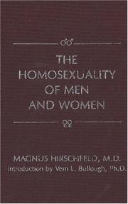 The Homosexuality of Men and Women