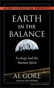 Earth in the Balance Ecology and the Human Spirit (Audio)