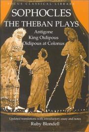 Sophocles: the Theban plays
