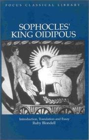 Sophocles: King Oidipous