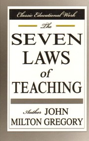 The Seven Laws of Teaching