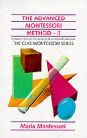 The Advanced Montessori Method (Clio Montessori)