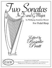 Two Sonatas for Harp in D and G For Pedal Harp