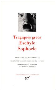Eschyle – Sophocle