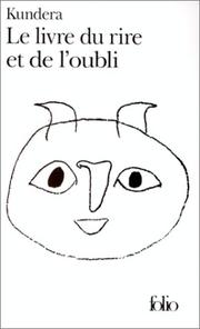 Le livre du rire et de l'oubli