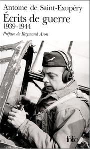 Ecrits De Guerre, 1939-1944