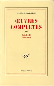 Oeuvres complètes, tome 12