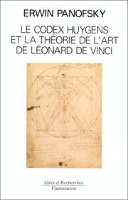 Le Codex Huygens et la Théorie de l'art de Léonard de Vinci