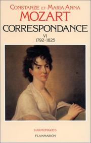 Correspondance, tome 6