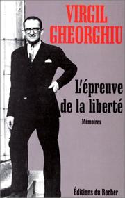 L'epreuve de la liberte