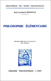 Philosophie élémentaire