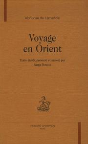 Voyage en Orient