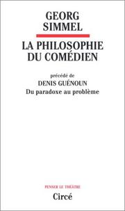 Philosophie du comedien