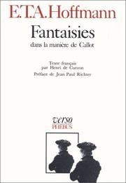 Fantaisies dans la manière de Callot