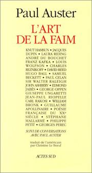 L'Art de la faim