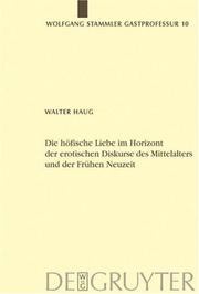 Die höfische Liebe im Horizont der erotischen Diskurse des Mittelalters und der Frühen Neuzeit