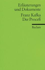 Der Process (Erlauterungen und Dokumente)