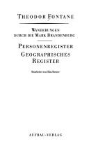 Wanderungen durch die Mark Brandenburg, 8 Bde. (Große Brandenburger Ausgabe)