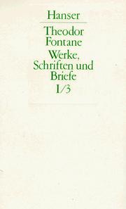 Werke, Schriften und Briefe, 20 Bde. in 4 Abt., Bd.3, Sämtliche Romane, Erzählungen, Gedichte, Nachgelassenes