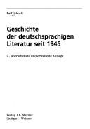 Geschichte der deutschsprachigen Literatur seit 1945