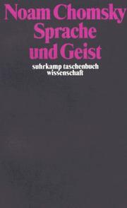 Suhrkamp Taschenbücher Wissenschaft, Nr.19, Sprache und Geist