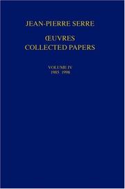 Euvres - Collected Papers