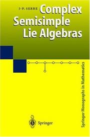 Complex semisimple Lie algebras