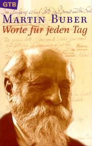 Martin Buber. Worte für jeden Tag