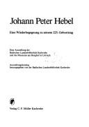 Johann Peter Hebel