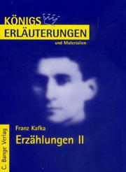 Erzählungen 2. Erläuterungen und Materialien