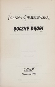 Boczne drogi