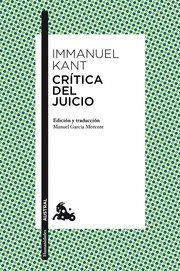 Crítica del juicio.