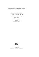 Carteggio