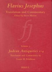 Flavius Josephus, translation and commentary