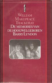 De memoires van de Hoogwelgeboren Barry Lyndon