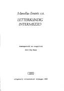 Letterkundig intermezzo