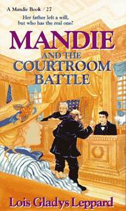 Cover of: Mandie and the courtroom battle