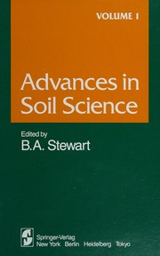 Cover of: Advances in Soil Science