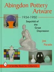 Cover of: Abingdon pottery artware, 1934-1950
