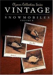 Cover of: Vintage snowmobiles
