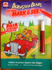 Cover of: The Berenstain Bears Activity Book #2896: It's Magic! Mark & See!