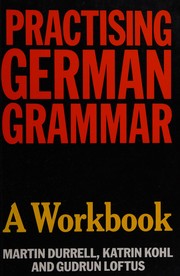 Cover of: Practising German grammar