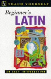 Cover of: Beginner's Latin